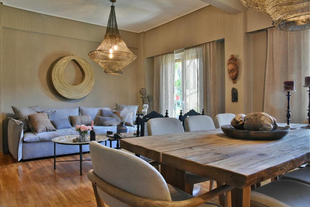 Pepromeno Luxury Apartment In The City Center Kalamáta Kültér fotó
